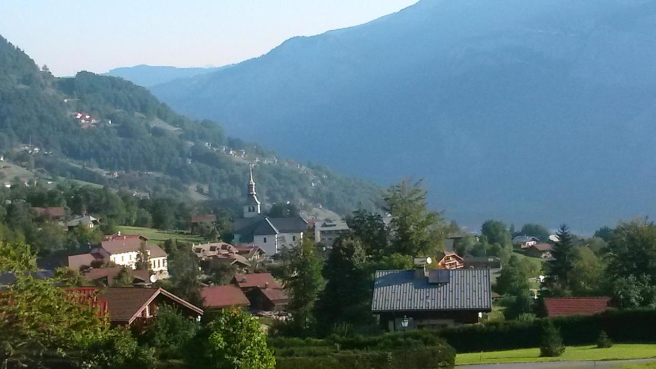 Studio Accueillant A Cordon Vue Mont Blanc 22 M² Parking Inclus Kültér fotó