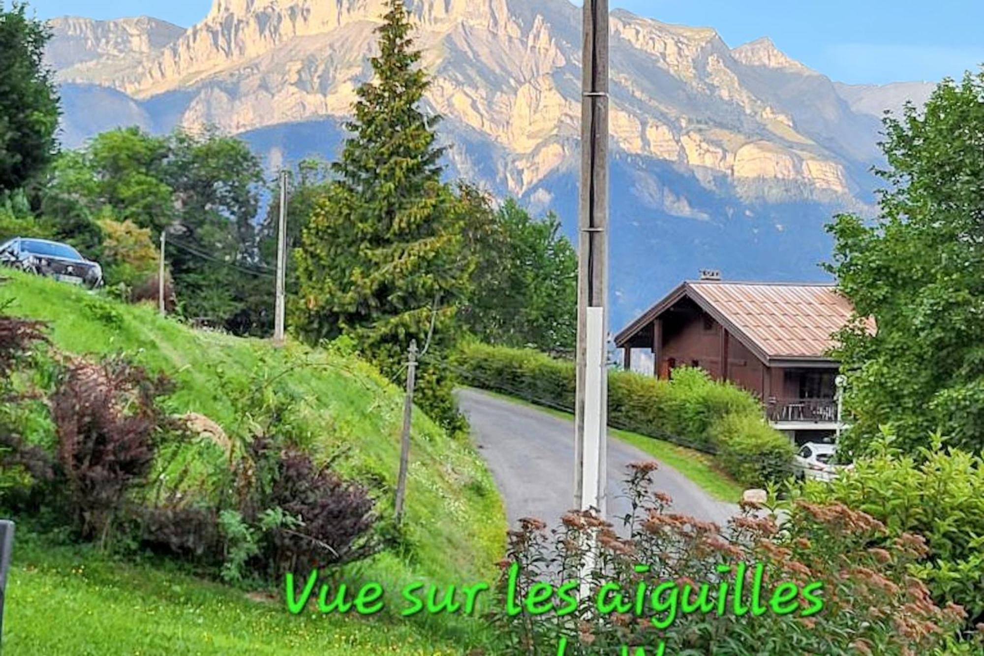 Studio Accueillant A Cordon Vue Mont Blanc 22 M² Parking Inclus Kültér fotó